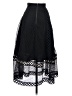 Maje Black Formal Skirt Size Sm (1) - photo 2