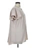 Como Vintage 100% Polyester Tan Short Sleeve Blouse Size 1X - photo 4