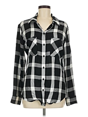 Sanctuary Long Sleeve Button-Down Shirt (view 1)