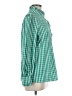 Unbranded 100% Polyester Checkered-gingham Green Long Sleeve Blouse Size M - photo 4