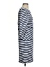 J. McLaughlin Stripes Blue Casual Dress Size S - photo 4