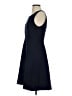 Lark & Ro Solid Blue Casual Dress Size 4 - photo 5