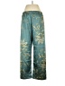 Unbranded 100% Polyester Tropical Teal Casual Pants Size M - photo 2