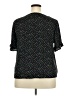 CeCe Stars Black Short Sleeve Blouse Size 2X - photo 2