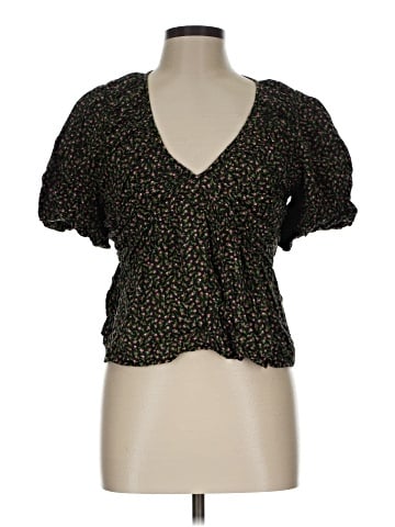 Nobody's Child Short Sleeve Blouse (view 1)