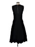 Milly Solid Black Cocktail Dress Size M - photo 2