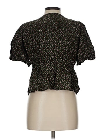 Nobody's Child Short Sleeve Blouse (view 2)