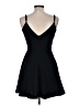 Shein Solid Black Cocktail Dress Size 6 - photo 2