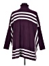 chic soul (chicsoul.com) Stripes Purple Poncho Size 1X - photo 2