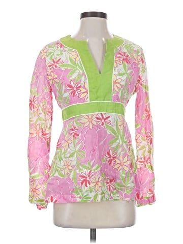 Lilly Pulitzer Long Sleeve Blouse (view 1)