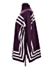 chic soul (chicsoul.com) Stripes Purple Poncho Size 1X - photo 5