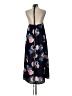 Simplee 100% Polyester Floral Blue Casual Dress Size L - photo 2