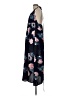 Simplee 100% Polyester Floral Blue Casual Dress Size L - photo 5