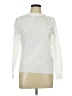 Unbranded Polka Dots White Pullover Sweater Size L (estimated) - photo 1