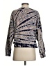 Monrow Metallic Blue Pullover Sweater Size S - photo 2