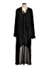 BCBGMAXAZRIA 100% Polyester Black Casual Dress Size L - photo 1