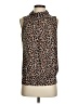 Perseption Concept Brown Sleeveless Blouse Size S - photo 1
