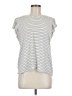 Assorted Brands Silver Short Sleeve Top Size M - photo 1