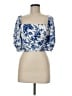 VICI Blue 3/4 Sleeve Blouse Size M - photo 1