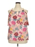 Trende 100% Polyester Pink Sleeveless Blouse Size 2X - photo 1
