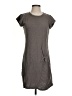 Mod-O-Doc 100% Cotton Solid Gray Casual Dress Size XS - photo 1