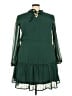 BTFBM 100% Polyester Green Casual Dress Size XXL - photo 1