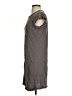 Mod-O-Doc 100% Cotton Solid Gray Casual Dress Size XS - photo 5