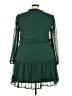 BTFBM 100% Polyester Green Casual Dress Size XXL - photo 2