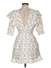Assorted Brands 100% Polyester Floral Ivory Cocktail Dress Size M - photo 2