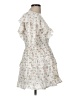 Assorted Brands 100% Polyester Floral Ivory Cocktail Dress Size M - photo 4