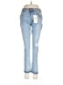 Zara Hearts Blue Jeans Size 8 - photo 1