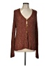 Sigrid Olsen Tweed Brown Cardigan Size L - photo 1