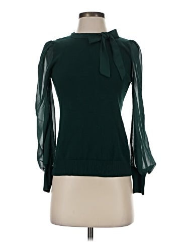 Indigo Rose Long Sleeve Blouse (view 1)