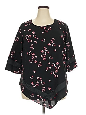 Alfani 3/4 Sleeve Blouse (view 1)