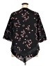 Alfani 100% Polyester Black 3/4 Sleeve Blouse Size 1X - photo 2