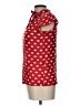 Circus 100% Rayon Polka Dots Red Short Sleeve Turtleneck Size 12 - photo 5