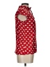 Circus 100% Rayon Polka Dots Red Short Sleeve Turtleneck Size 12 - photo 4
