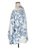 Roaman's 100% Polyester Blue 3/4 Sleeve Blouse Size 16 - photo 5