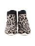 Cole Haan Animal Print Black Gray Ankle Boots Size 8 - photo 2