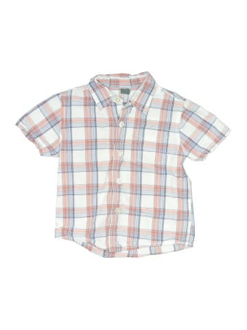 Zara Kids Short Sleeve Button-Down Shirt (view 1)