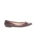 J.Crew Burgundy Flats Size 7 1/2 - photo 1