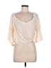 Altar'd State Ivory 3/4 Sleeve Blouse Size L - photo 1