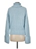 APRICOT Blue Turtleneck Sweater Size 6 - photo 2