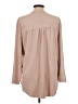 Absolutely Famous Tan Long Sleeve Blouse Size L - photo 2