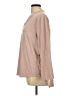 Absolutely Famous Tan Long Sleeve Blouse Size L - photo 5