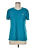 Adidas 100% Polyester Teal Active T-Shirt Size M - photo 1