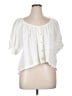 Tuckernuck White Short Sleeve Blouse Size XL - photo 1