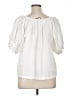 Tuckernuck White Short Sleeve Blouse Size XL - photo 2