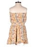 American Eagle Outfitters 100% Viscose Floral Yellow Romper Size S - photo 2