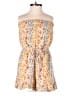 American Eagle Outfitters 100% Viscose Floral Yellow Romper Size S - photo 1